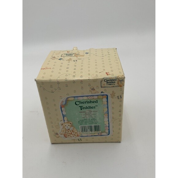 1992 Cherished Teddies "Theodore Samantha & Tyler" Bear Family Figurine #950769 - Picture 8 of 8